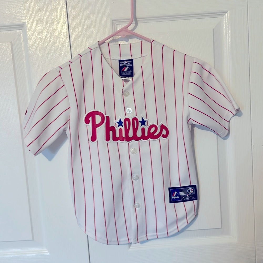 Phillies toddler jersey (Majestic brand)